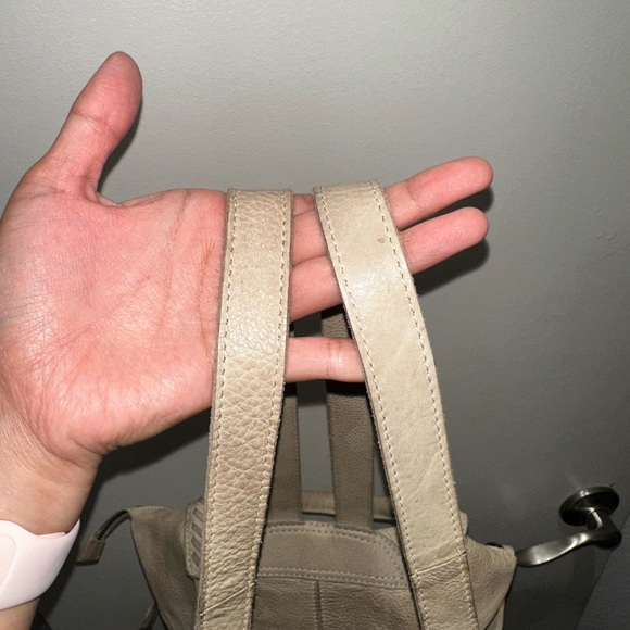 Free People Taupe Cow Leather Bag/Backpack - Picture 14 of 14